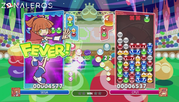 Puyo Puyo Champions por mega