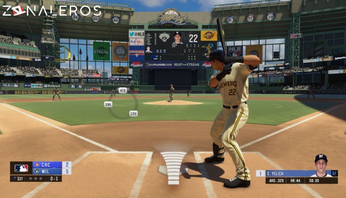 R.B.I. Baseball 20 por mega