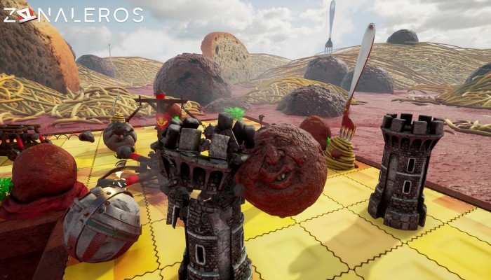 Rock of Ages 3: Make & Break gameplay