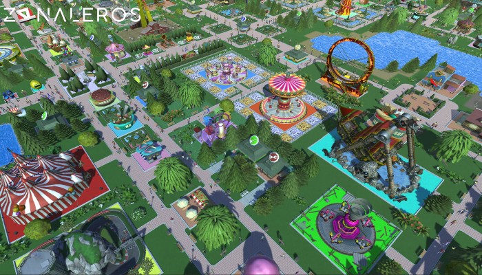 Rollercoaster Tycoon Adventures gameplay