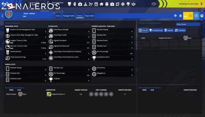 Rugby Union Team Manager 4 por mega