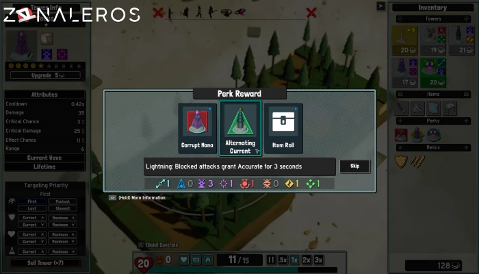 Runeroots TD gameplay