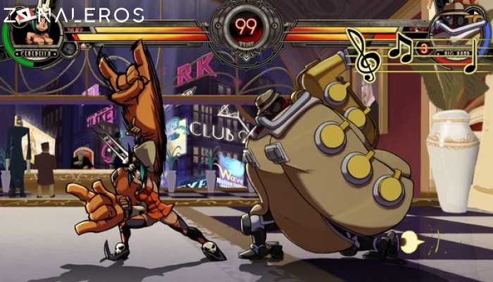SkullGirls gameplay