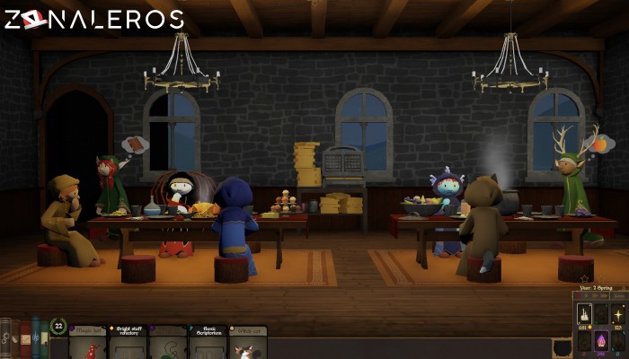 Spellcaster University gameplay