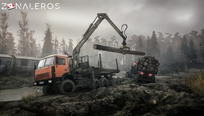 Spintires: MudRunner gameplay