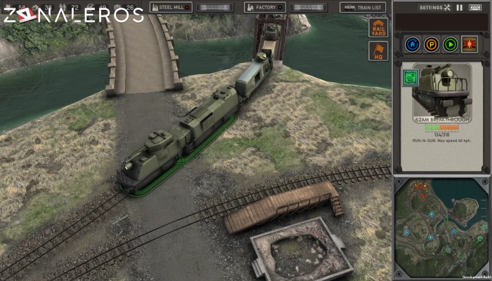 Steel Republic Rail Defender gameplay