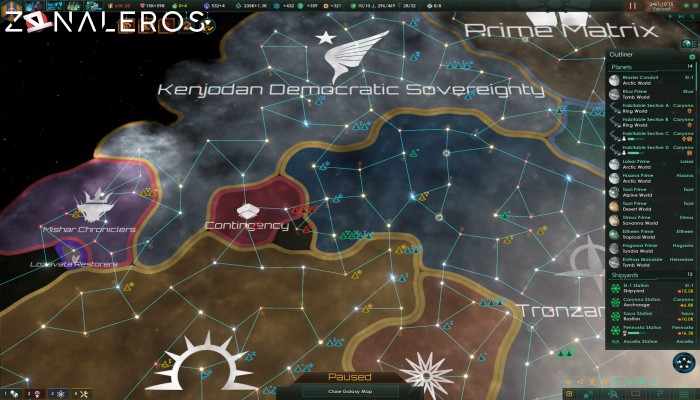 Stellaris Galaxy Edition gameplay