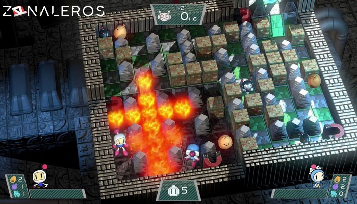 Super Bomberman R por mega