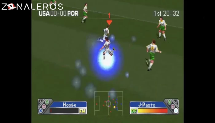 Super Shot Soccer gameplay