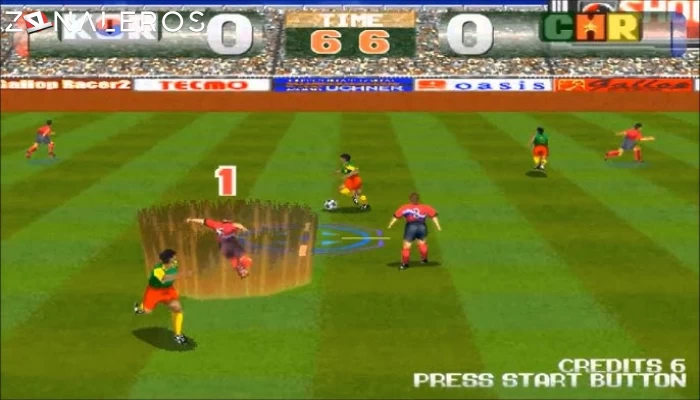 Tecmo World Cup 98 por mega
