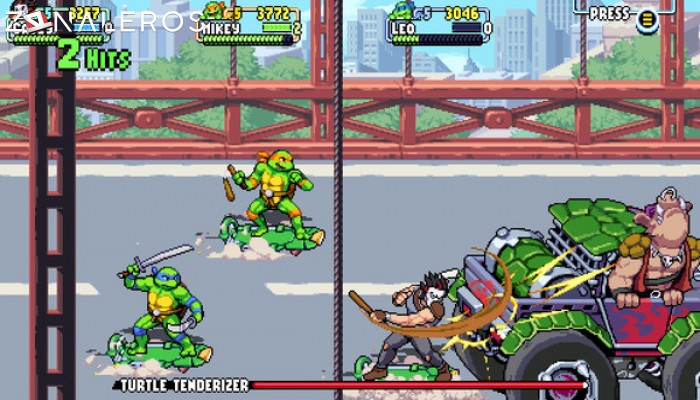Teenage Mutant Ninja Turtles: Shredder's Revenge por mega
