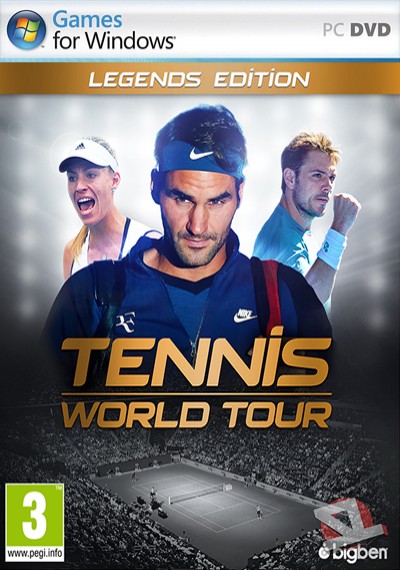 descargar Tennis World Tour Legends Edition