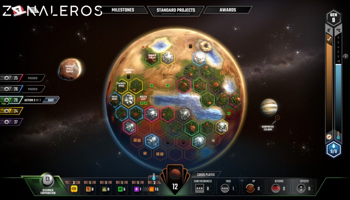 Terraforming Mars gameplay