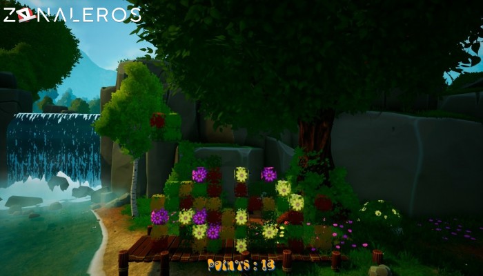 TETRIS: Flower Garden gameplay