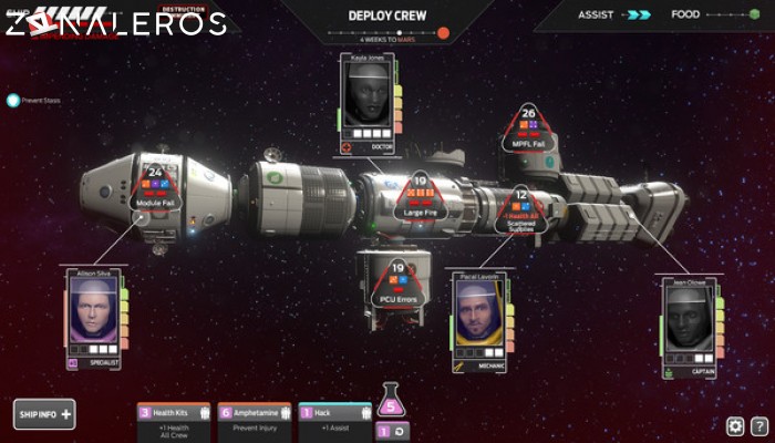 Tharsis gameplay