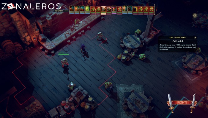 The Dungeon of Naheulbeuk: The Amulet of Chaos gameplay