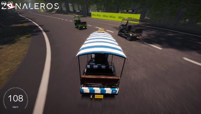 Tuk Tuk Race gameplay