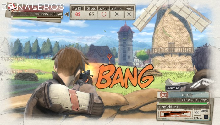 Valkyria Chronicles 4 gameplay