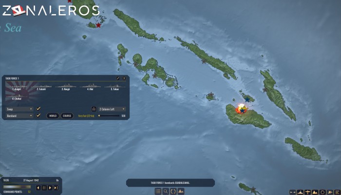 War on the Sea gameplay