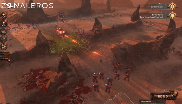 Warhammer 40,000: Battlesector gameplay