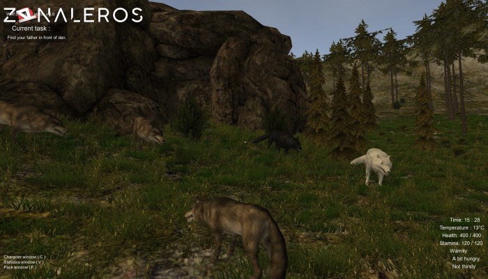 Wolf Simulator gameplay