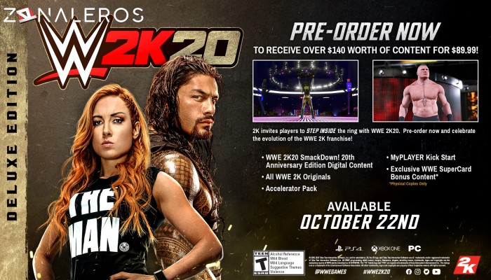 descargar WWE 2K20 Digital Deluxe Edition