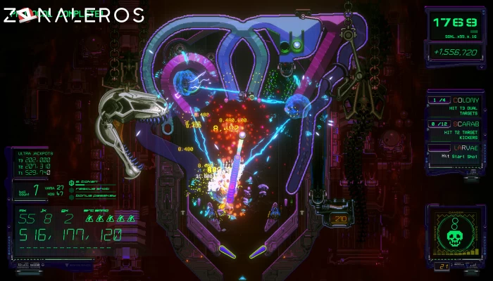 XENOTILT HOSTILE PINBALL ACTION gameplay