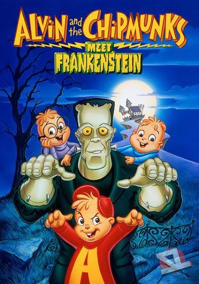 Alvin y las ardillas conocen a Frankenstein