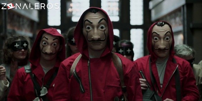 La Casa de Papel por mega